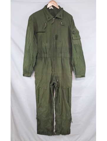 Genuine Surplus French/Spanish Flight Suit Repaired Olive...