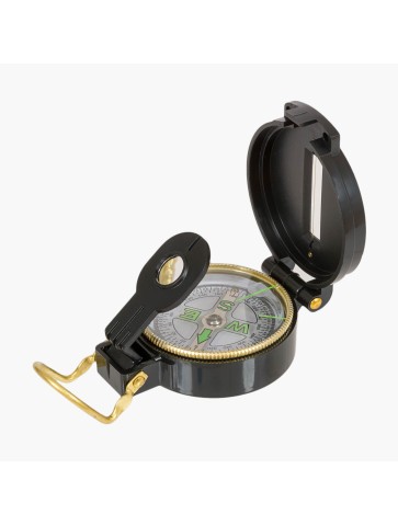 Highlander Military Style Folding Lensatic Compass