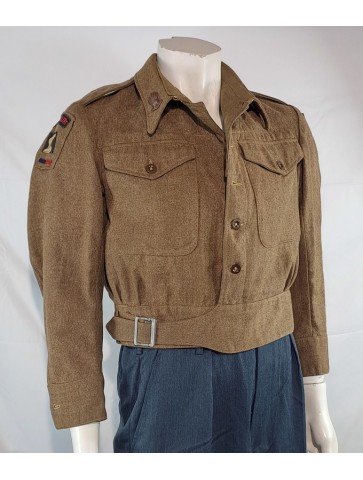 Genuine Surplus British Army Battle Dress Jacket Dated...