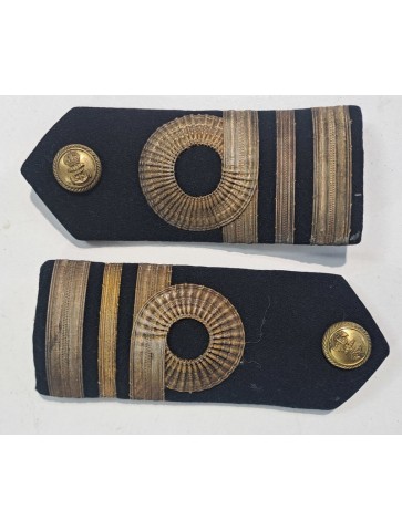 Genuine Surplus British Royal Navy Overcoat Epaulette...