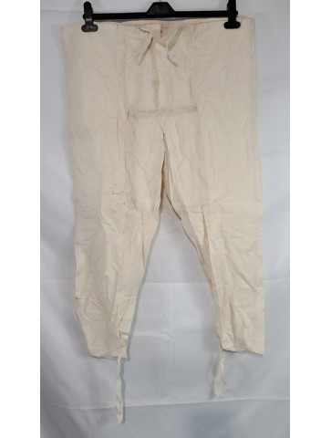 Genuine Surplus Vintage cream White tie waist long john /...