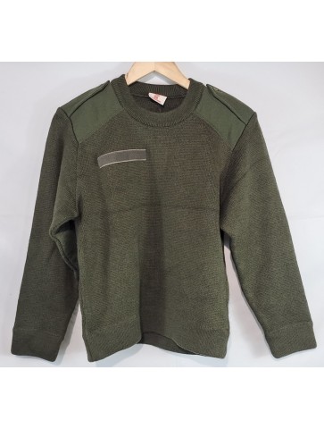 Genuine Surplus French Military Army Crew Neck Jumper...