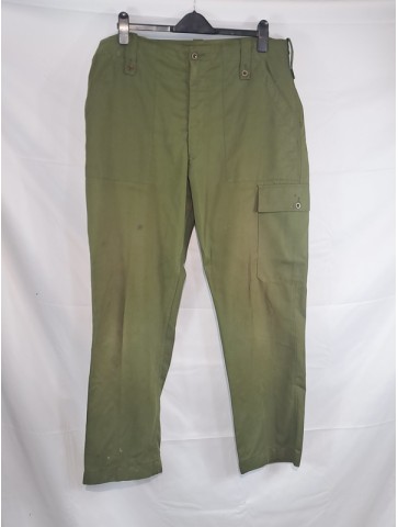 Genuine Surplus British Lightweight Trousers Olive Green...