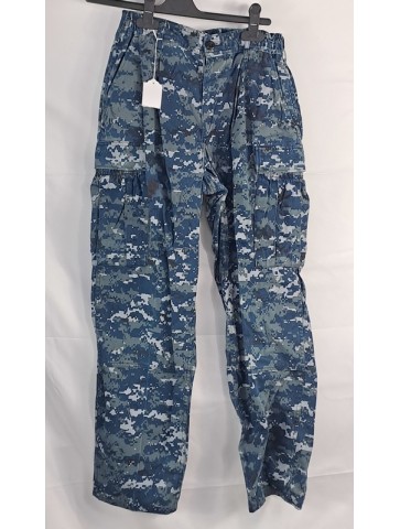 Genuine Surplus US Navy Camo Combat Trousers Combats...