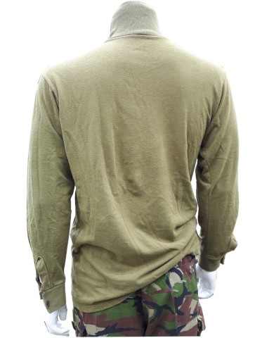 Genuine British Forces Norgee Shirt Thermal Norwegian Shirt Olive Green