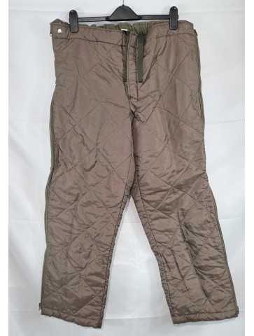 Genuine Surplus Austrian Army Quilted Over-Trouser Liners...