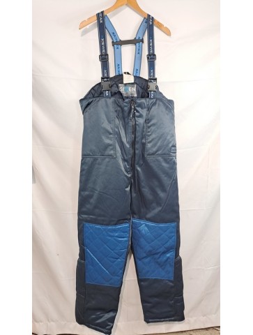 Icewear Ski Salopettes Padded Thermal Over Trousers Blue...