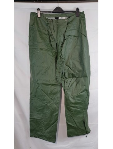 Genuine Surplus Swedish Army Waterproof Over-Trousers PVC...