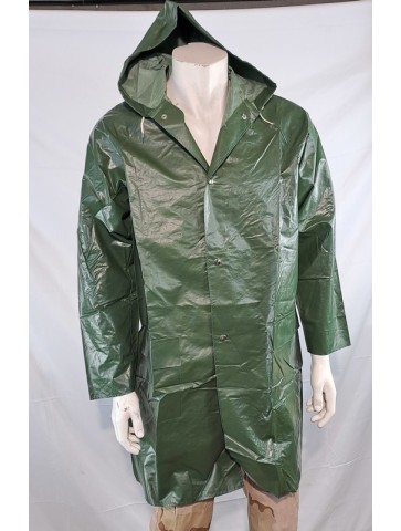 Genuine Surplus Army Rubberised PVC Raincoat Jacket 38"...