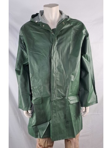 NEW Genuine Surplus Army Rubberised PVC Raincoat Rain...