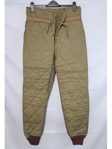 Genuine Surplus Czech Army Quilted Over-Trouser Liners...