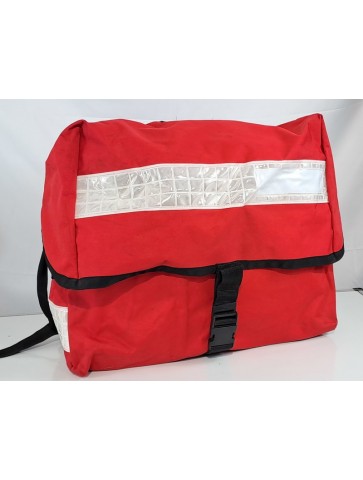 Genuine British Couriers Bag Red Mail Bag For Bike Front...