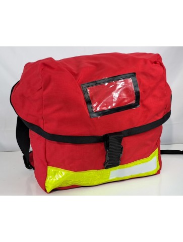 Genuine British Couriers Bag Red Mail Bag Shoulder Bag...