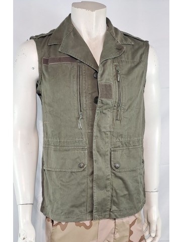 Genuine Surplus French Army Jacket Remodelled as Jerkin...