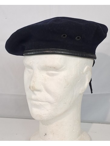 Genuine Surplus French  Army Dark Navy Beret hats Wool