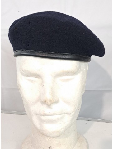 Genuine Surplus French  Army Dark Navy Beret hats Wool...