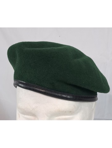 Genuine Surplus French Army Bottle Green Beret Size 57cm...