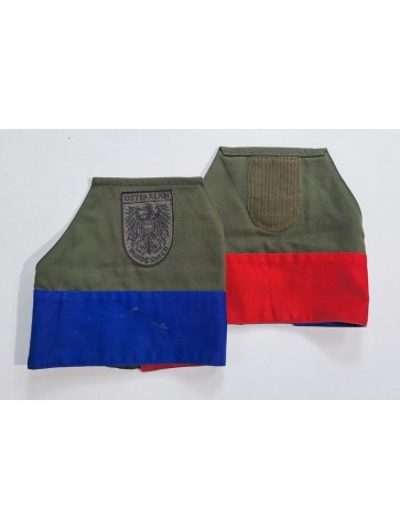 Genuine Surplus Austrian Army reversible Brassard Olive...