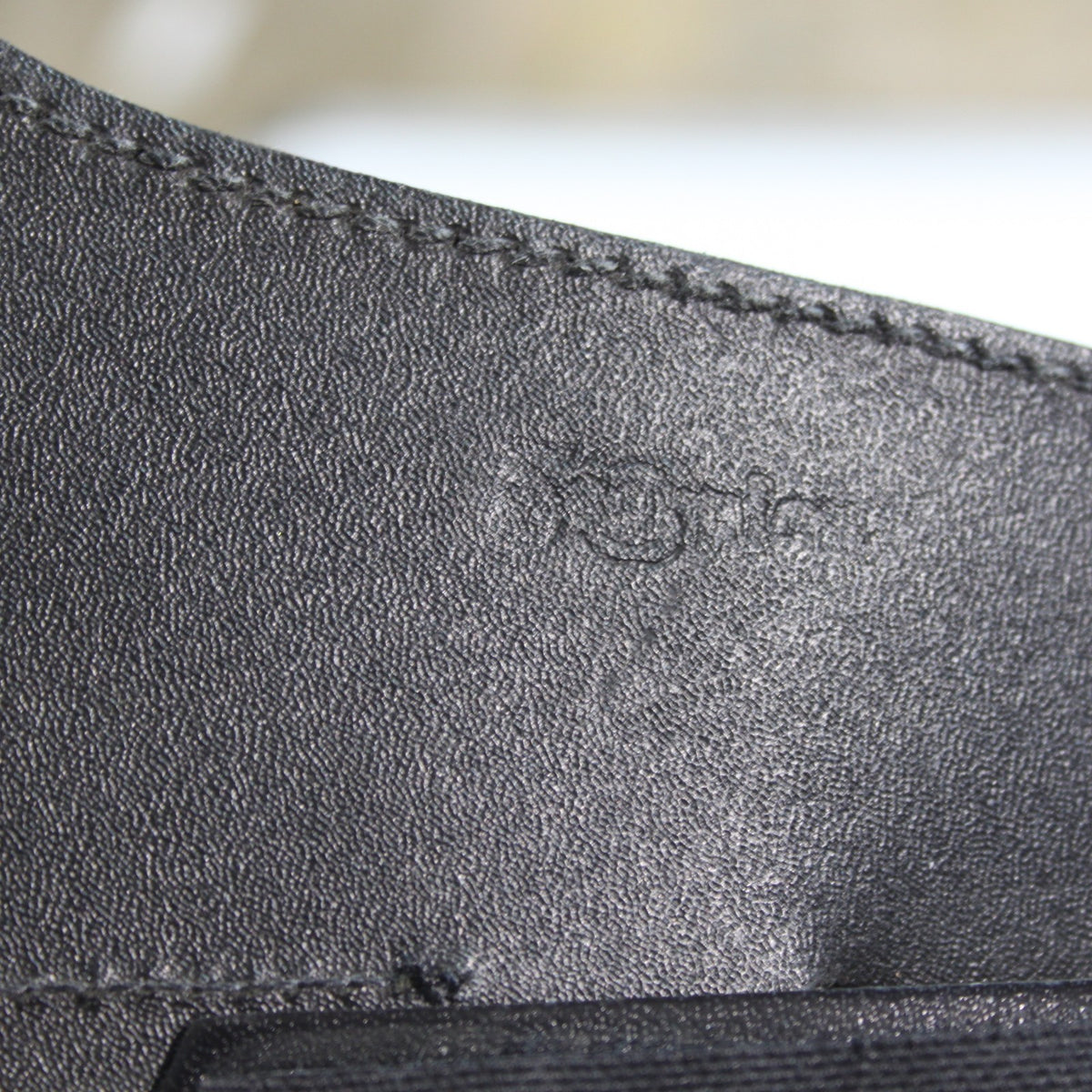 Scorpion Leather Covert Holster Hook and Loop Flat Black (4056)