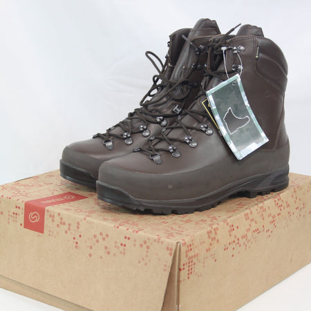 Iturri Cold Wet Weather Army Boot Mens Brown Leather Gore-tex Lined 12L (4024)