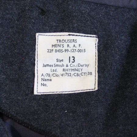 Genuine Surplus British RAF Vintage Blouson Jacket and Trousers Set (3272)