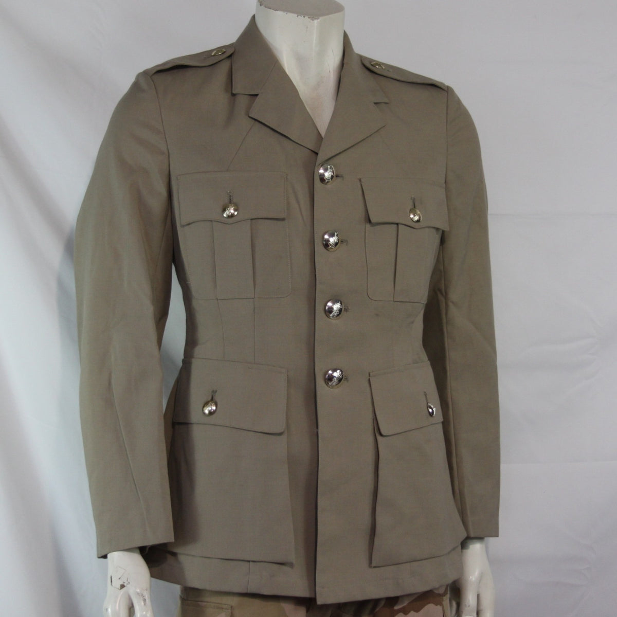 Smart Uniform Jacket British No4 Dress Army Surplus Beige G2 38" Chest (3495
