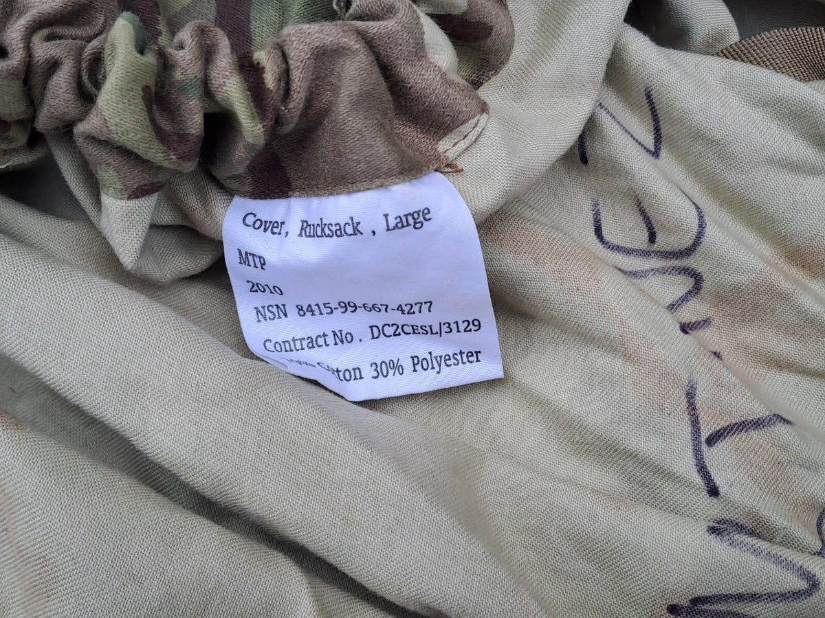 Genuine British Army MTP Rucksack Covers Camo  Bergen Large Small Cover 23902391