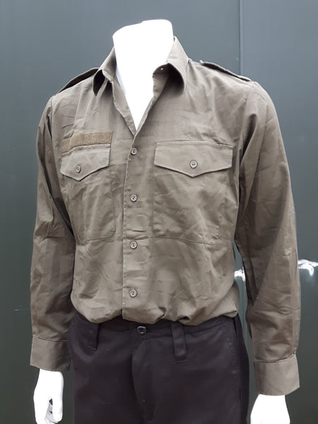 Genuine Surplus Austrian Army Field Shirt Lightweight Olive Shirt