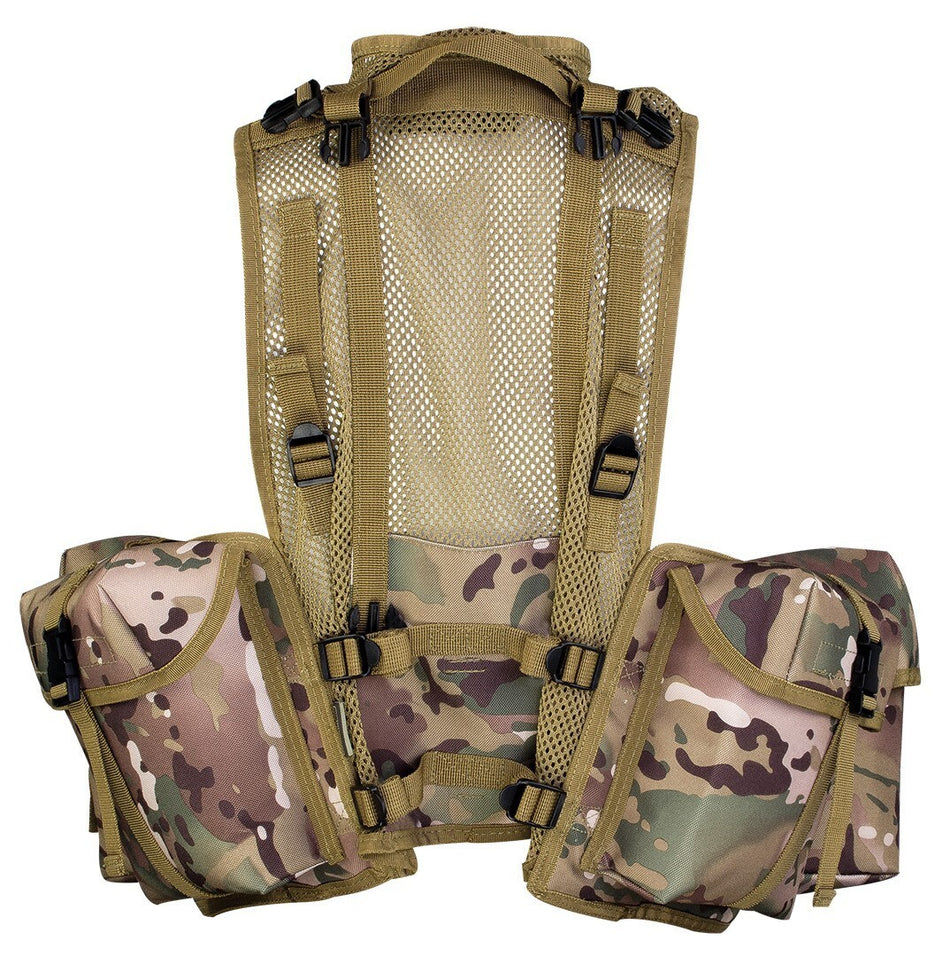 Highlander Cadet Tactical Assault Vest HMTC Camo Waistcoat Army Style