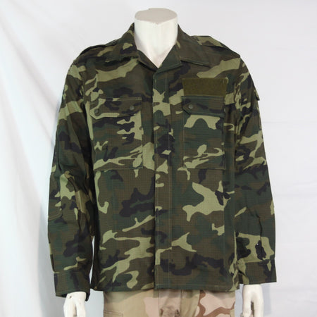 New Spanish Army Shirt Midweight Camo Genuine Surplus 42-44" Chest (4148)