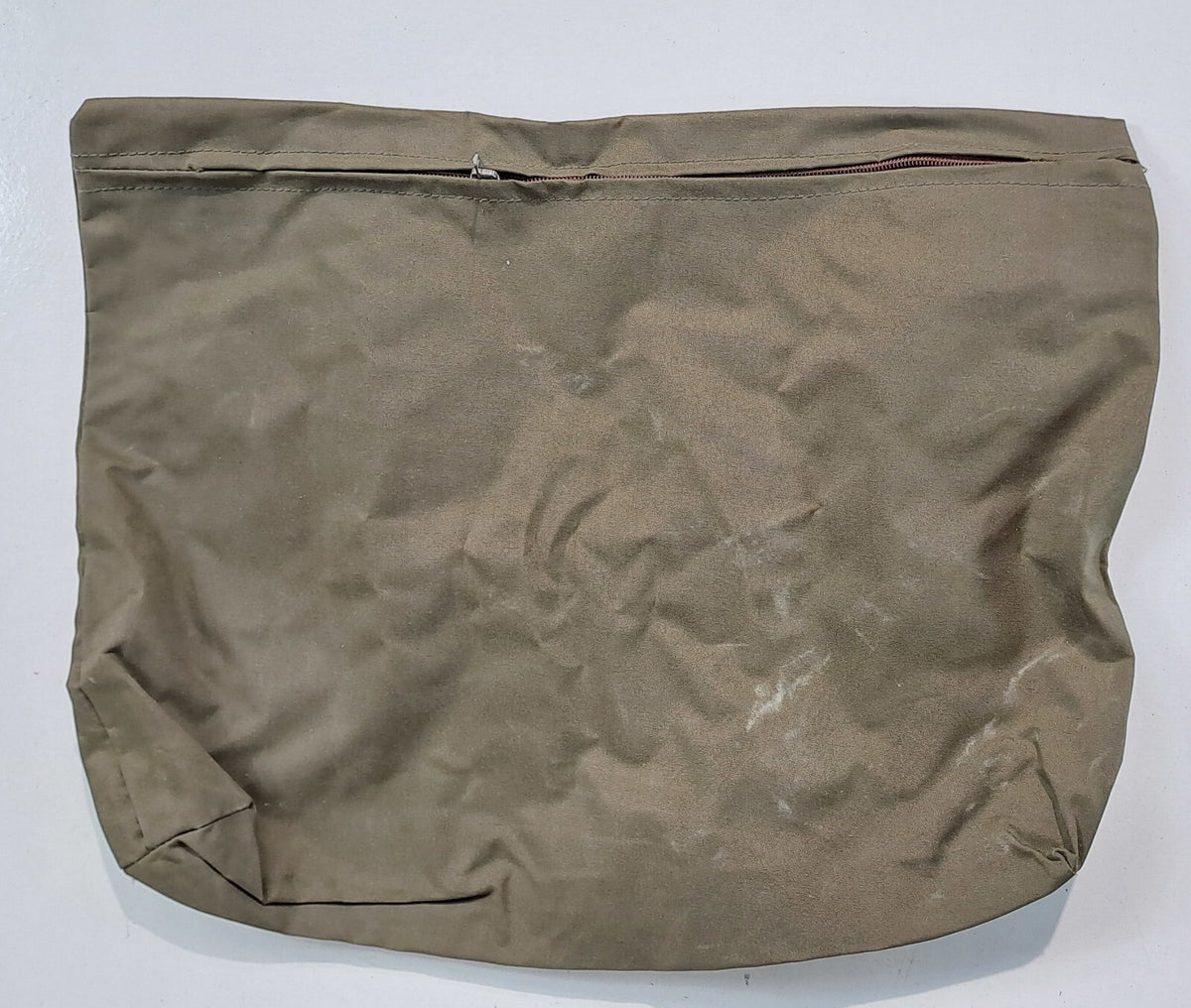 Genuine Surplus Military Wash Bag Nylon Zip Top Pouch Olive (3106)