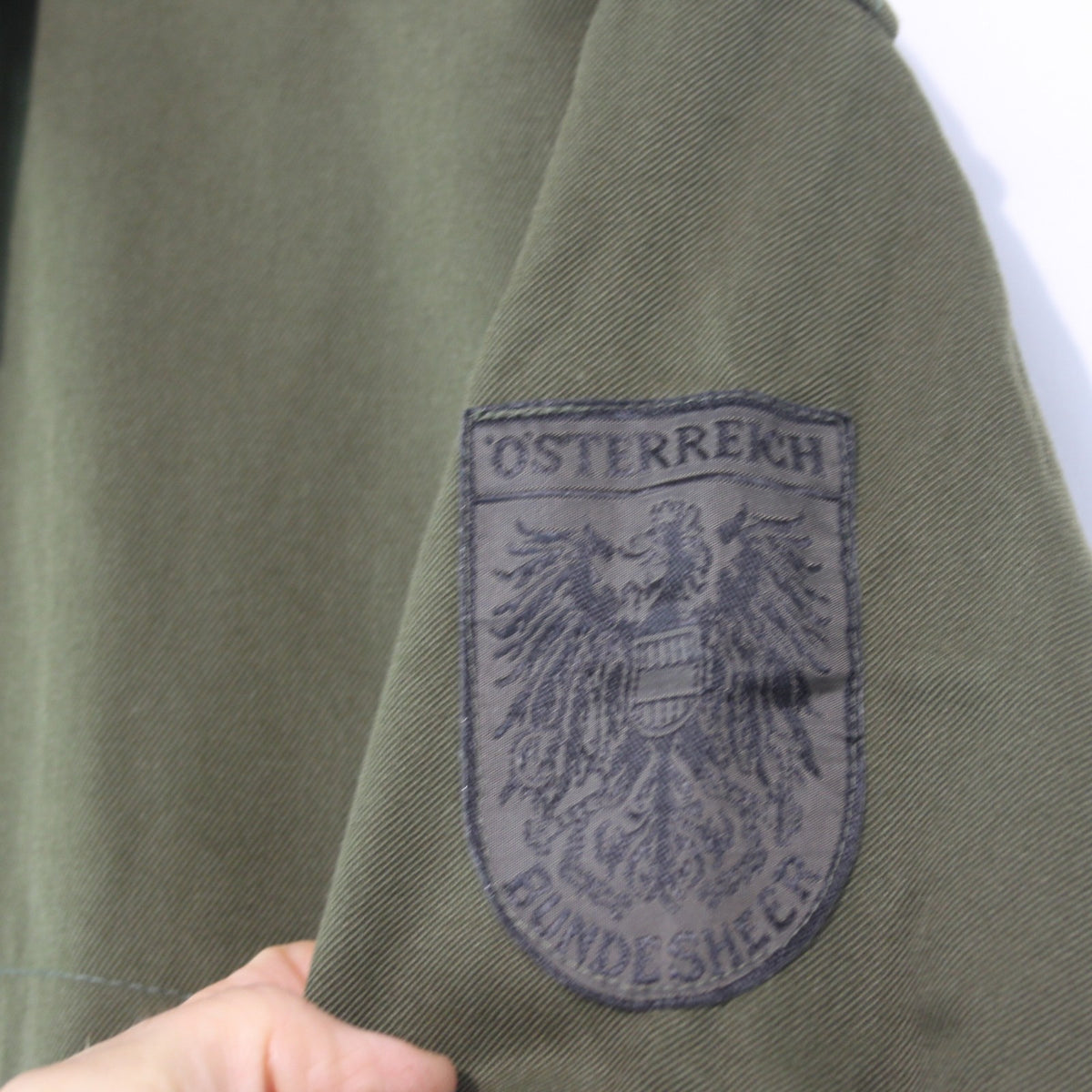 Austrian Army Coverall Olive Green Genuine Surplus 38-40" (4173)