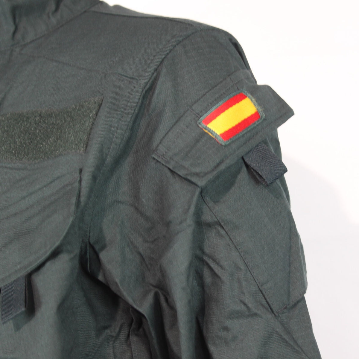 Genuine Surplus Spanish Police Combat Shirt Bottle Green Tactical S/Grade (3180)