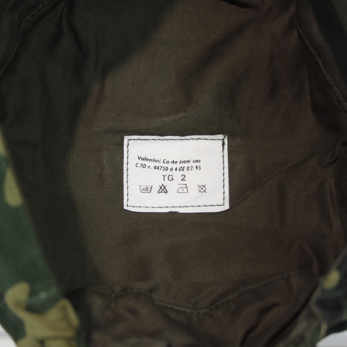 Genuine Surplus Italian Army Forces Camo Peak Cap NEW