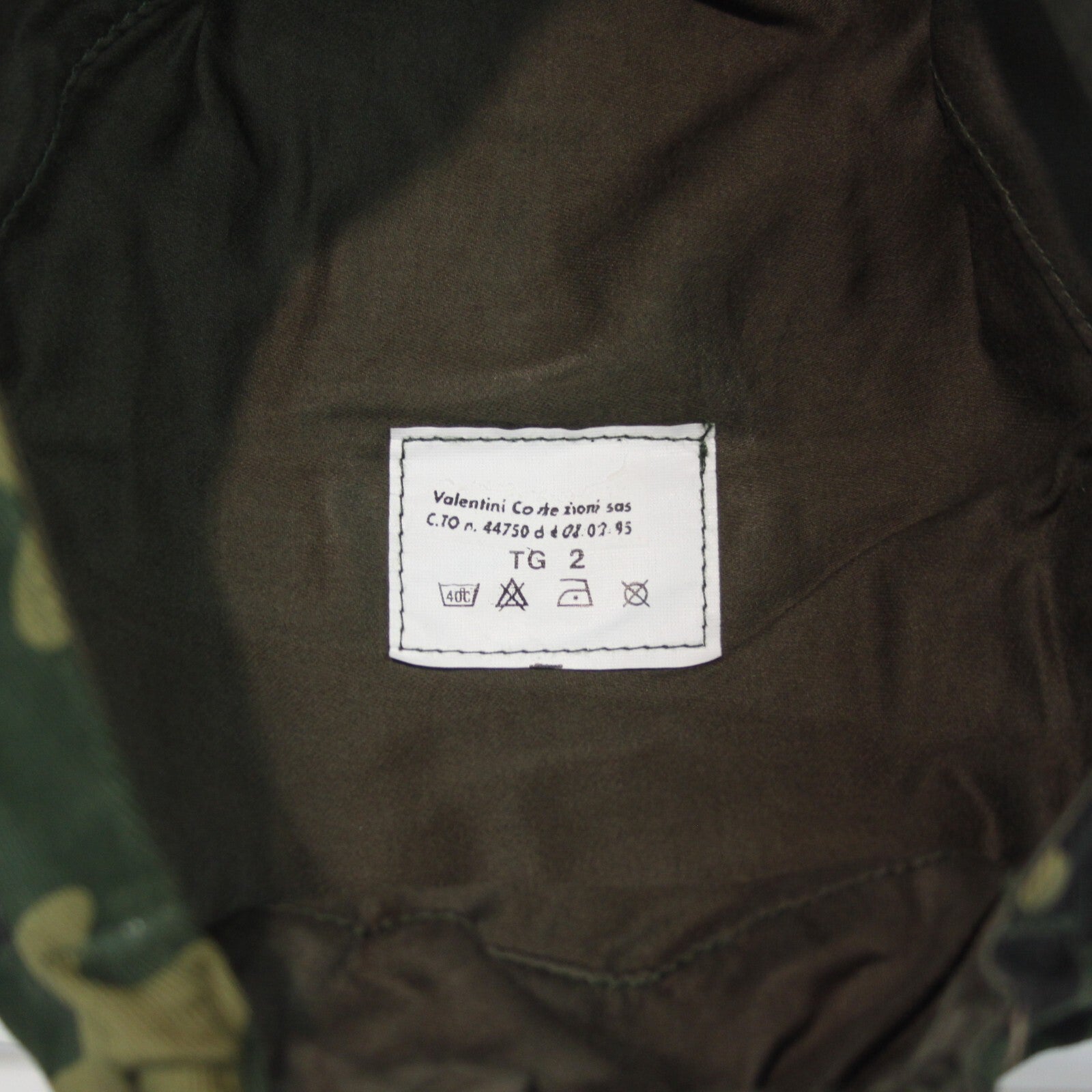 Genuine Surplus Italian Army Forces Camo Peak Cap NEW