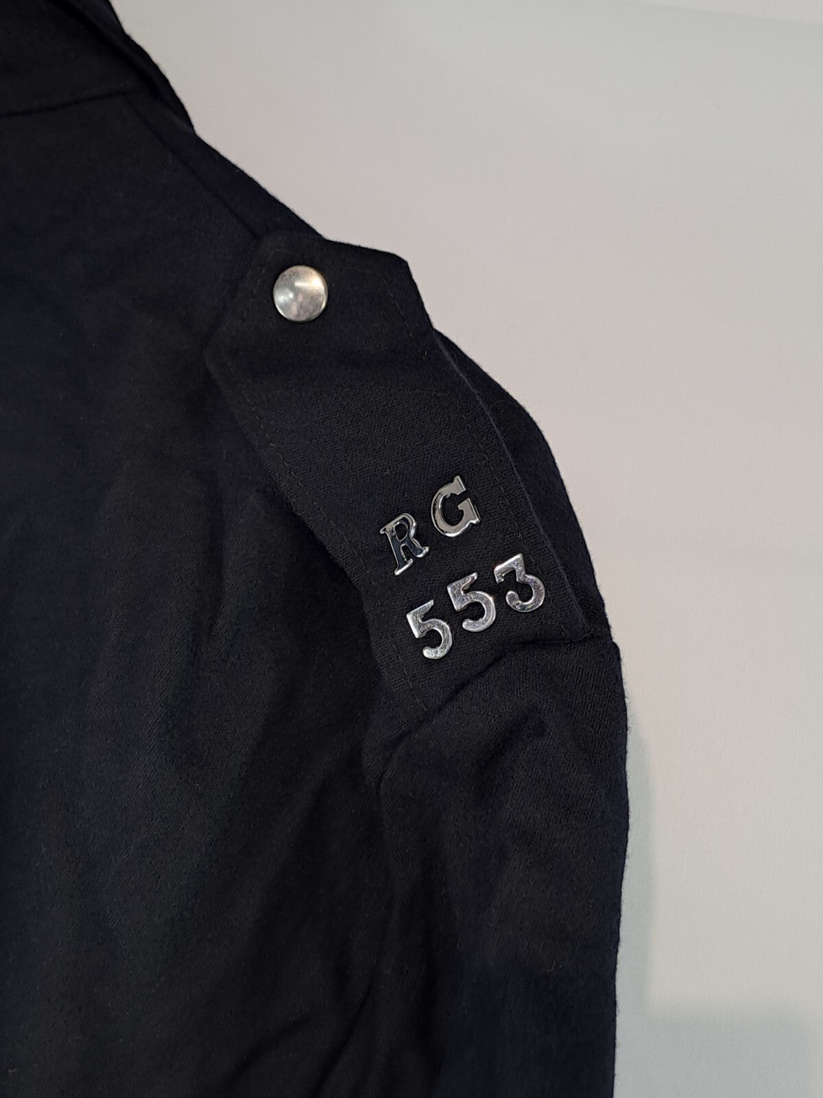 Genuine Surplus British Police Public Order Wool Overall Black 42-44"Ch (2567)