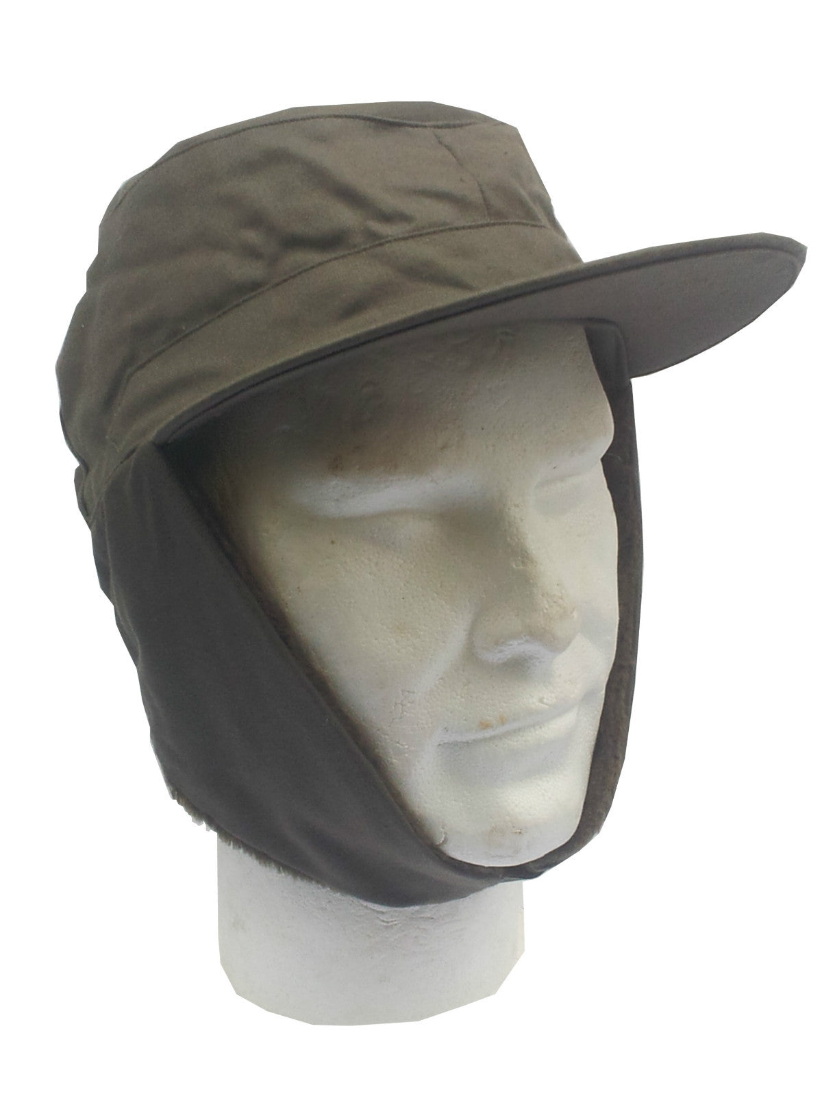 Genuine Surplus Dutch Military Cold Weather Ear Warmer Army Hat Grey Peak