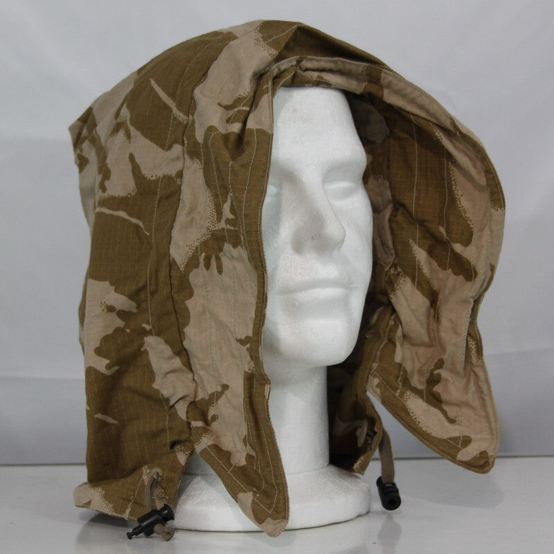 Genuine British Army Desert Soldier 95 Ripstop Jacket Hood Camouflage Brown