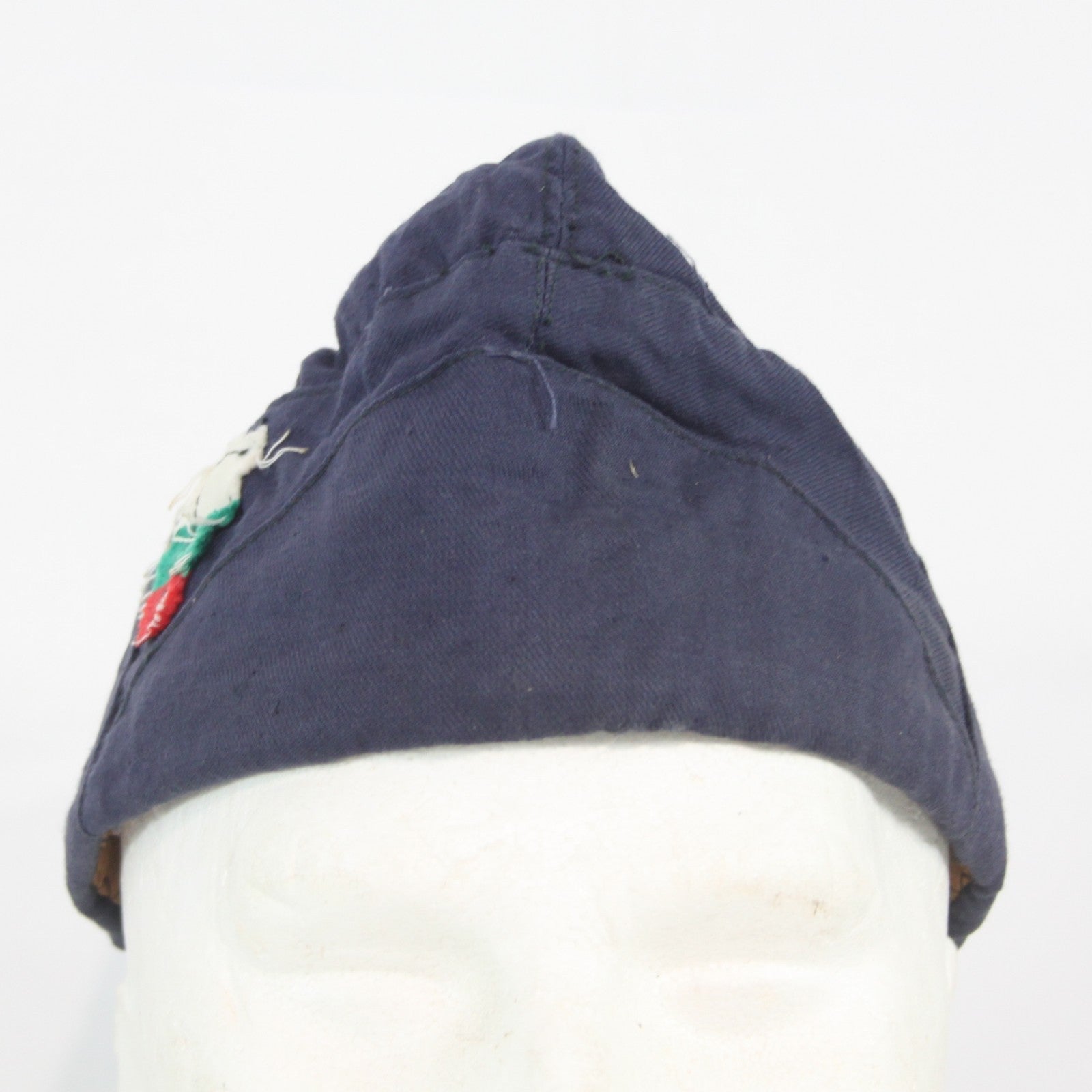 Bulgarian Military Side Hat Airforce Navy Blue Vintage Genuine Surplu59cm (4401)