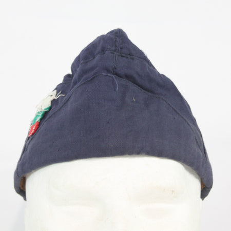 Bulgarian Military Side Hat Airforce Navy Blue Vintage Genuine Surplu59cm (4401)