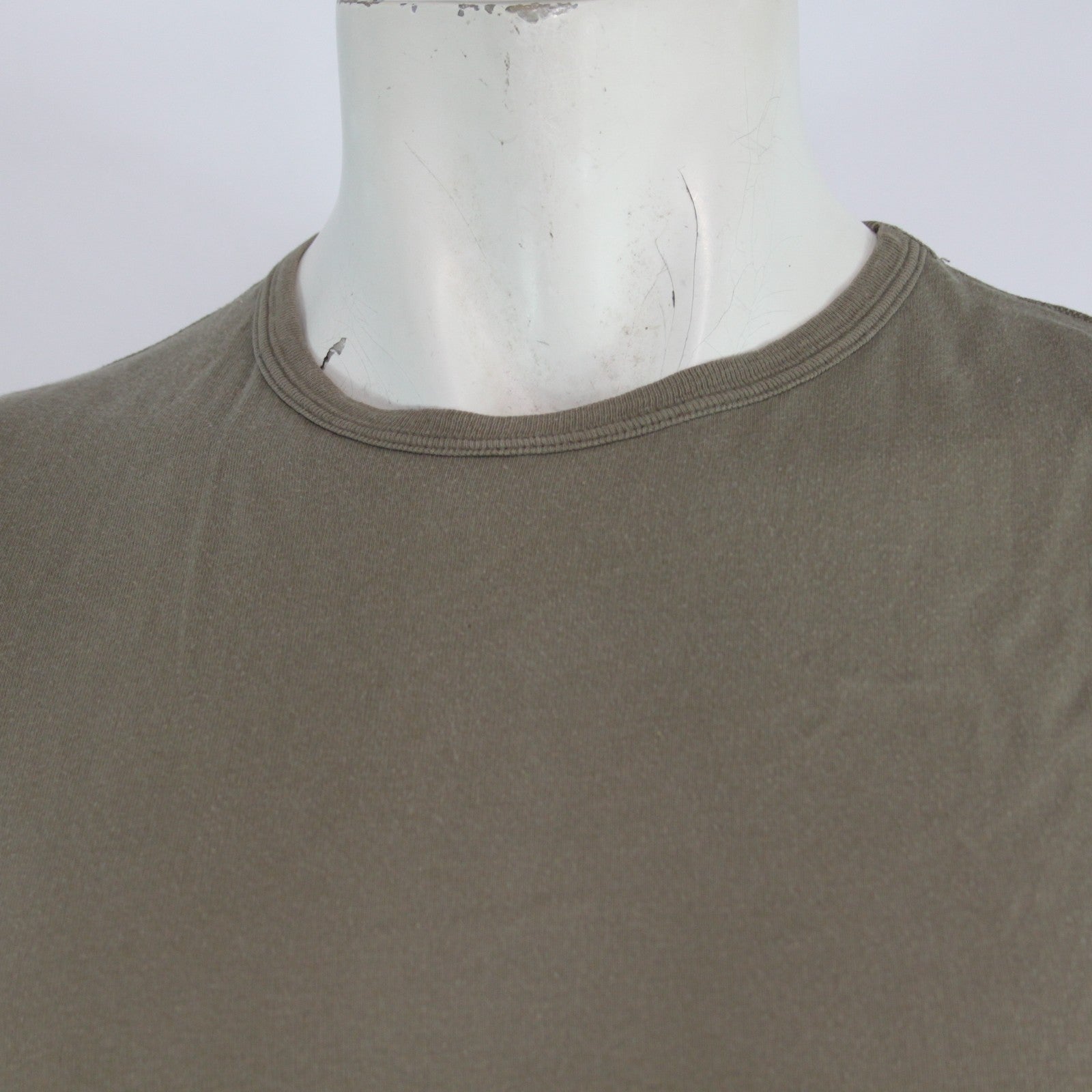 Genuine Surplus French Army T-Shirt Faded Olive (4280)