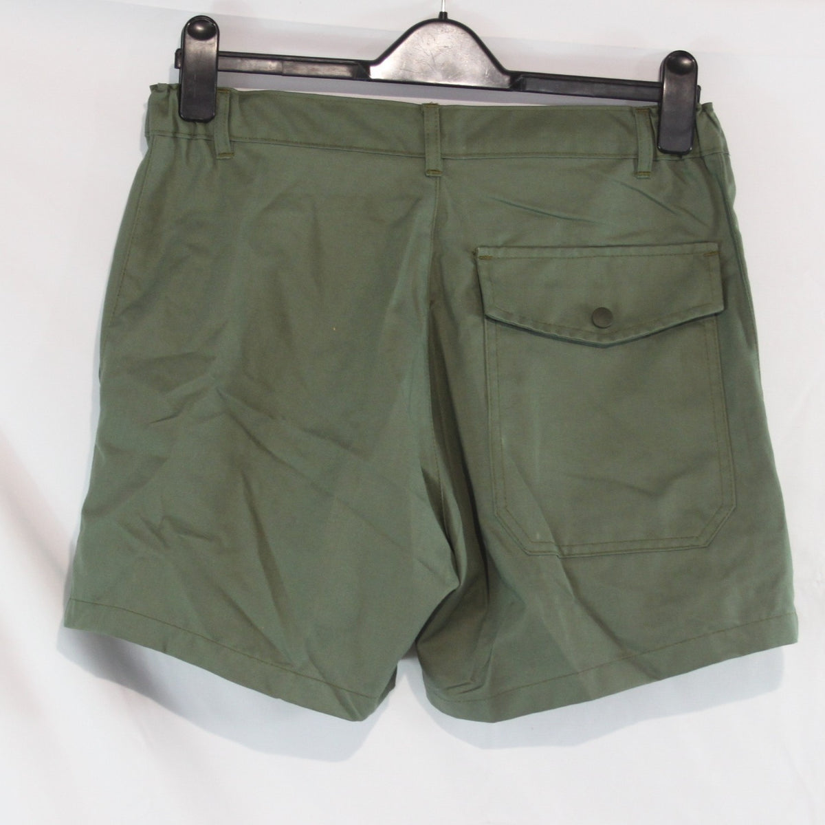 NEW French Army Style Short Shorts Sage Green Light Olive Polycotton (4363)