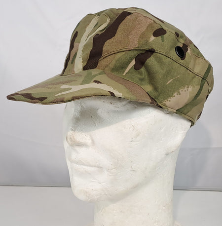 Genuine Surplus British Forces Army MTP Camouflage Peak Crap Hat Field Cap