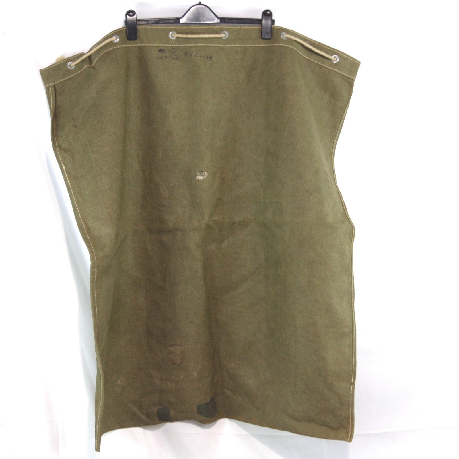 Vintage Czechoslovakian Army Canvas Storage Bag Genuine Surplus (4357)