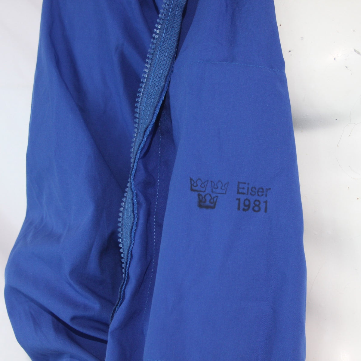 Vintage Tracksuit Top Swedish Army Jacket Genuine Surplus Polycotton 42" (3902)