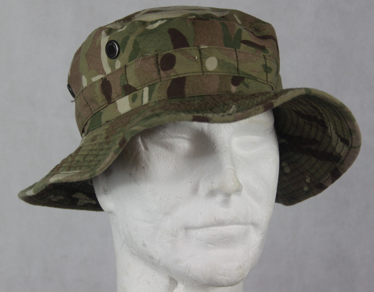 Genuine Surplus British Army  Issue MTP Camo Sun Hat Bush Hat Boonie Small Sizes