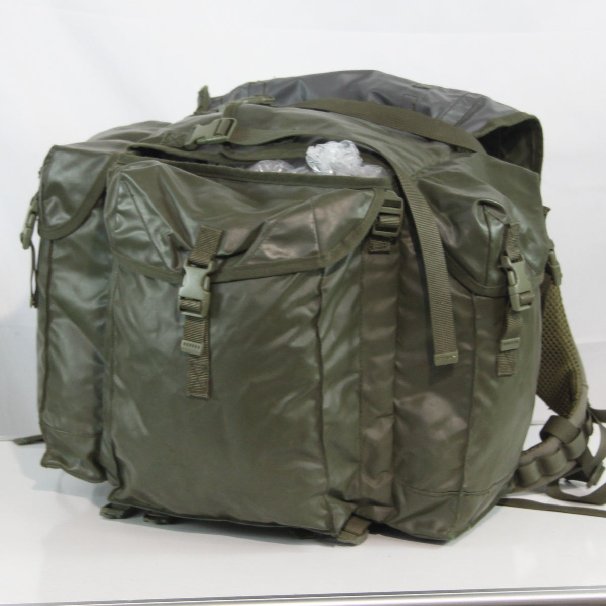 Genuine Surplus French Army Rucksack Waterproof Fabric Backpack Medium (4387)