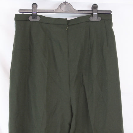 Genuine Surplus Womens Maternity Army Dress Slacks Trousers Bottle Green (3693)