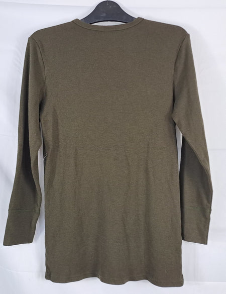 Genuine Surplus Damart Chlorofibre Thermal Top Olive 38" Chest (1620)