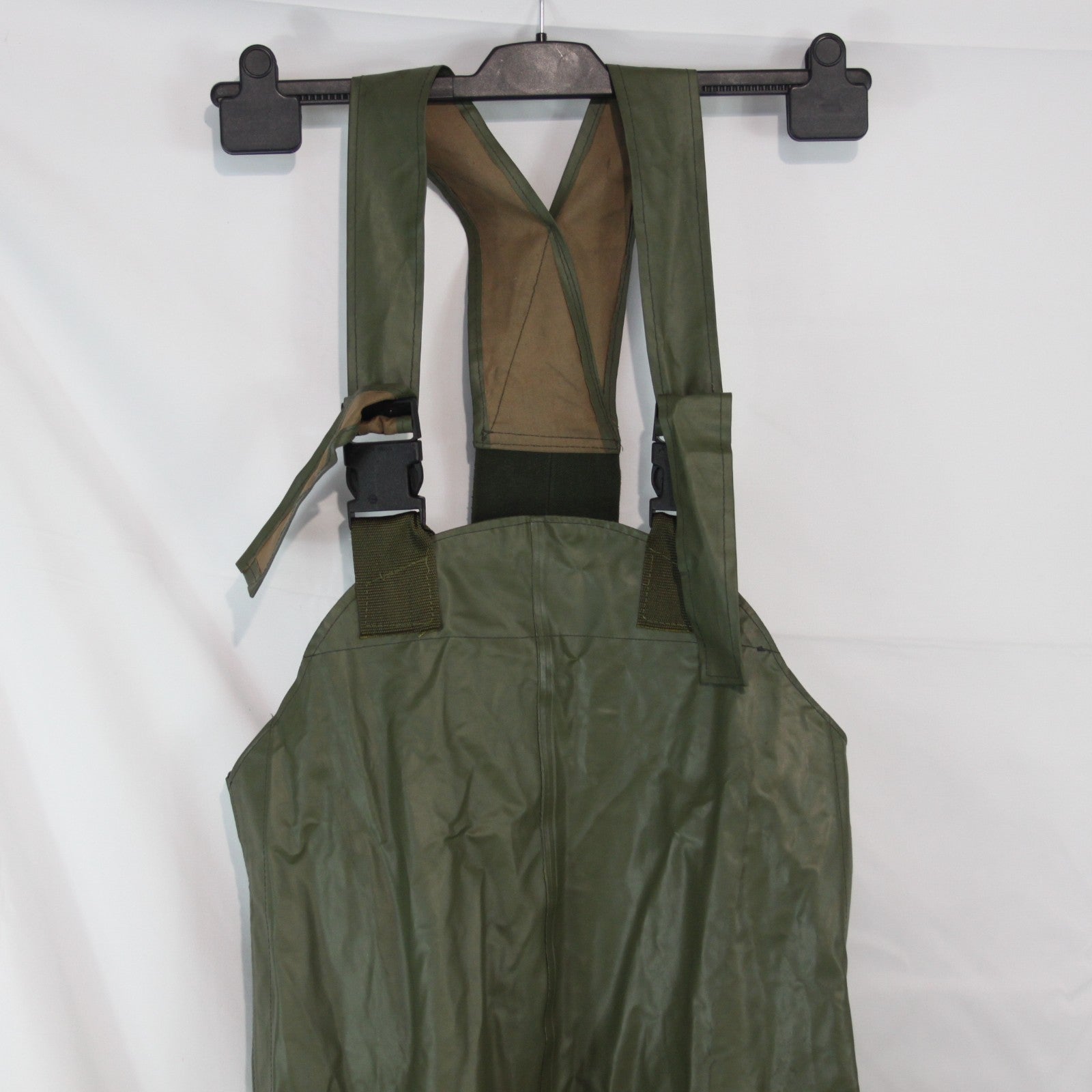 Genuine Surplus Swedish Army Waterproof Over Trousers Bib & BRace 36-38" (3625)